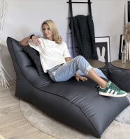 Qubo™ Art Collection DuneLounger Outdoor enhanced outdoor lounger designed for superior comfort and stylish open-air and indoor relaxation.