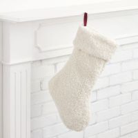 Qubo Designer Christmass (X-mass) fluffy sock 