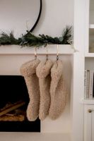 Qubo Designer Christmass (X-mass) fluffy sock 