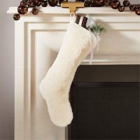 Qubo Designer Christmass (X-mass) fluffy sock 