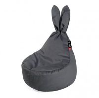 Baby Rabbit Graphite Velvet
