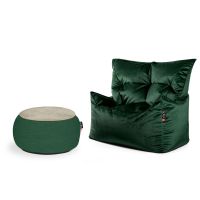 Chillin Set KALA + JUST TABLE + JUST TOP Emerald FRESH Wood