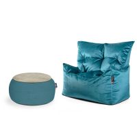 Chillin Set KALA + JUST TABLE + JUST TOP Indigo FRESH Wood