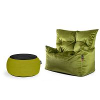 Chillin Set KALA + JUST TABLE + JUST TOP Olivine FRESH Black