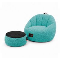 Combo Zennel Cloud FLUFFY + JUST TABLE + JUST TOP Black FIT