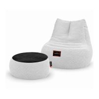 Сombo Cloud Snowdrop FLUFFY + Just Table + JUST TOP Black FIT