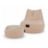 Сombo Cloud Wheat FLUFFY + Just Table + JUST TOP Wood FIT